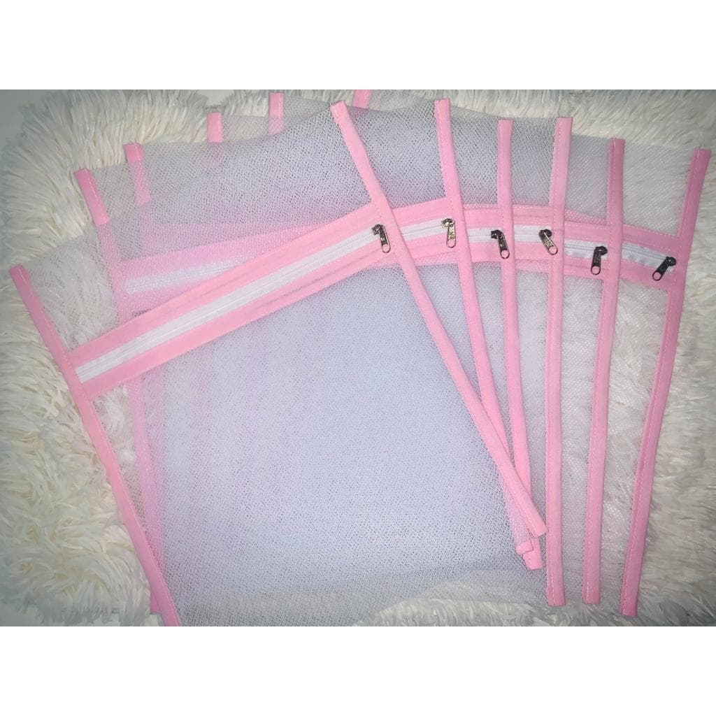 kit 4 saquinhos maternidade , saquinho organizador de roupa com zíper roupa limpa