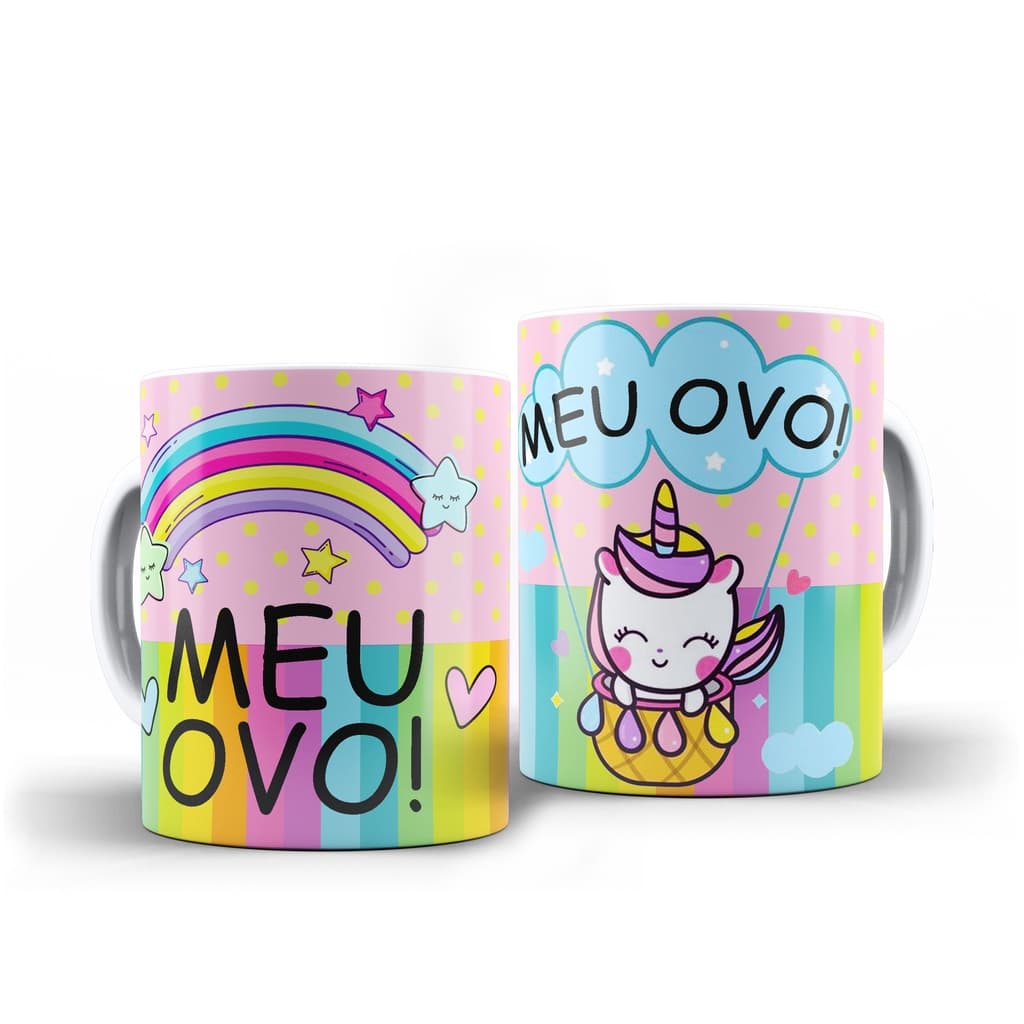 Caneca Personalizada Meu ovo Unicórnio Indiscreto