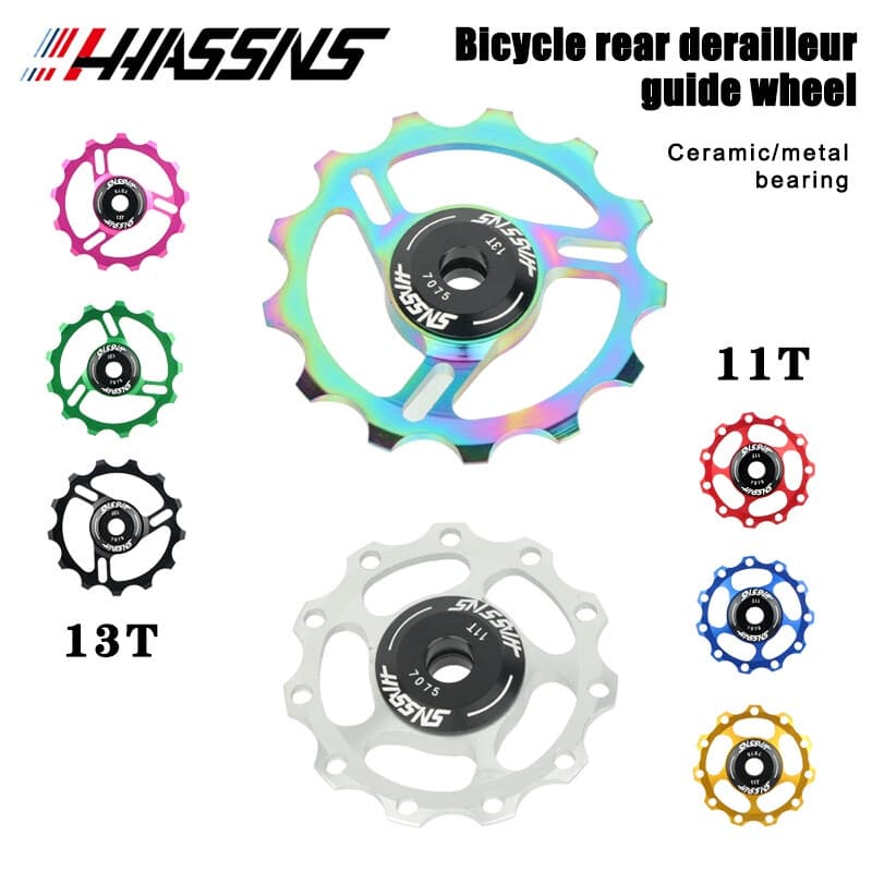 Bicicleta De Estrada HASSNS Roda Guia 11T 13T MTB Para 7/8/9/10S