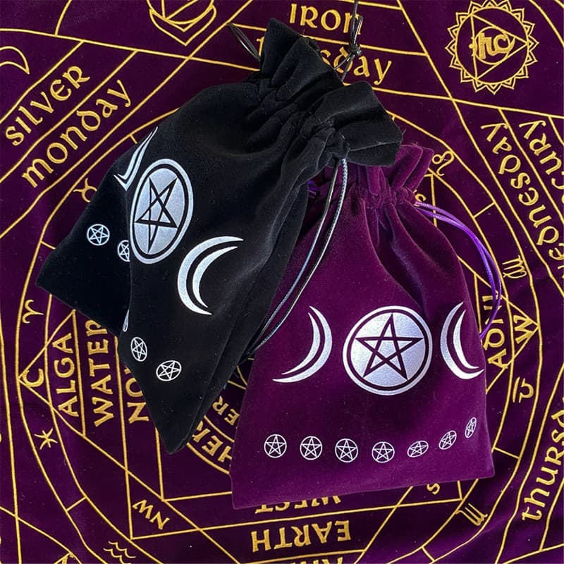 Tarots Storage Bag Oracle Witch Divination Accessorie