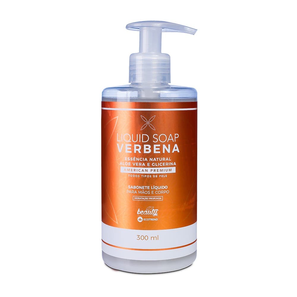 Sabonete Liquido  Soap Verbena linha beauty ecotrend