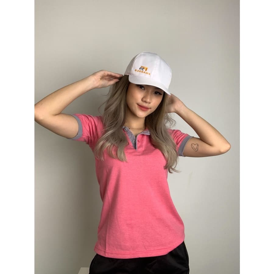 Chapéu De Beisebol Boné Esporte Casual Distro Masculino Feminino Frasser Logotipo Lateral Branco Parceiro