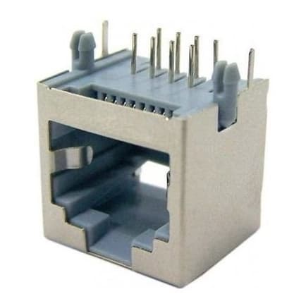 50 Peças -modular Jack Rj45 Fêmea Blindado 8p8c 90g  55-11
