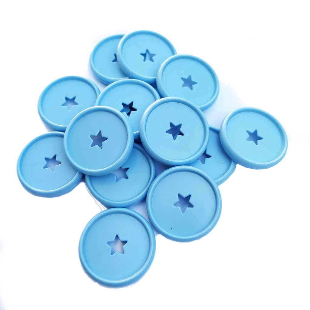 Kit 12 Discos G 32mm de Caderno Infinito Sistema Inteligente Amor Infinito Cadernos - Estrela