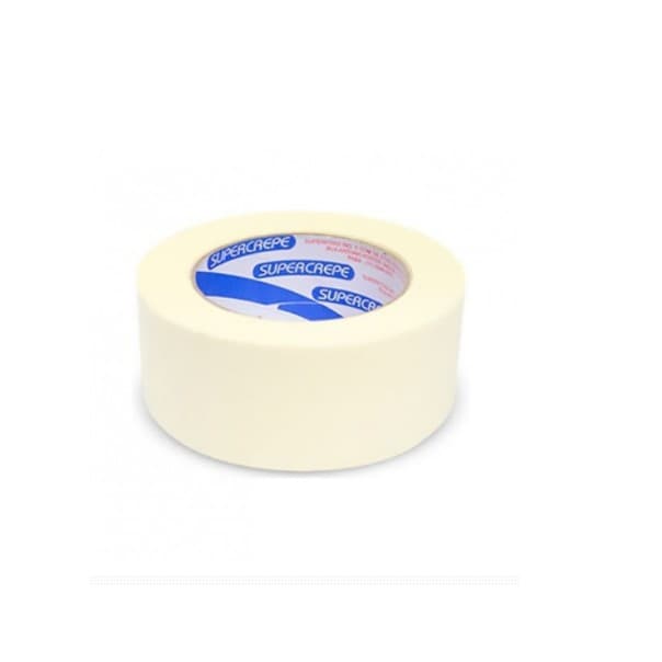 Fita Crepe 48mm X 50m Uso Geral - Pintura Automotivo Emendas Fixações Proteção