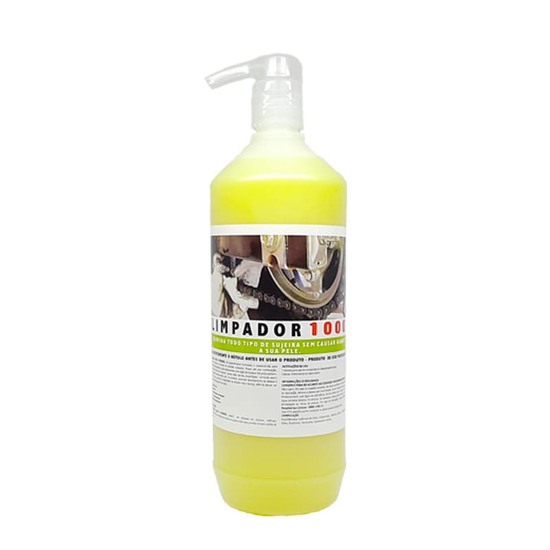 Limpador 1000 3 Poderes 1L - Desengraxante para as Mãos com Esfoliante Cosmético