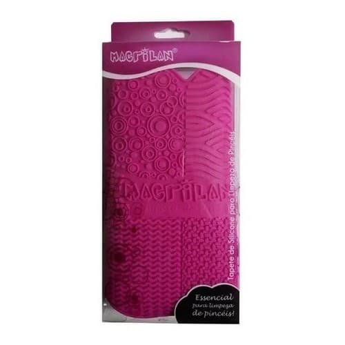 Tapete De Silicone Para Limpeza De Pincéis Macrilan