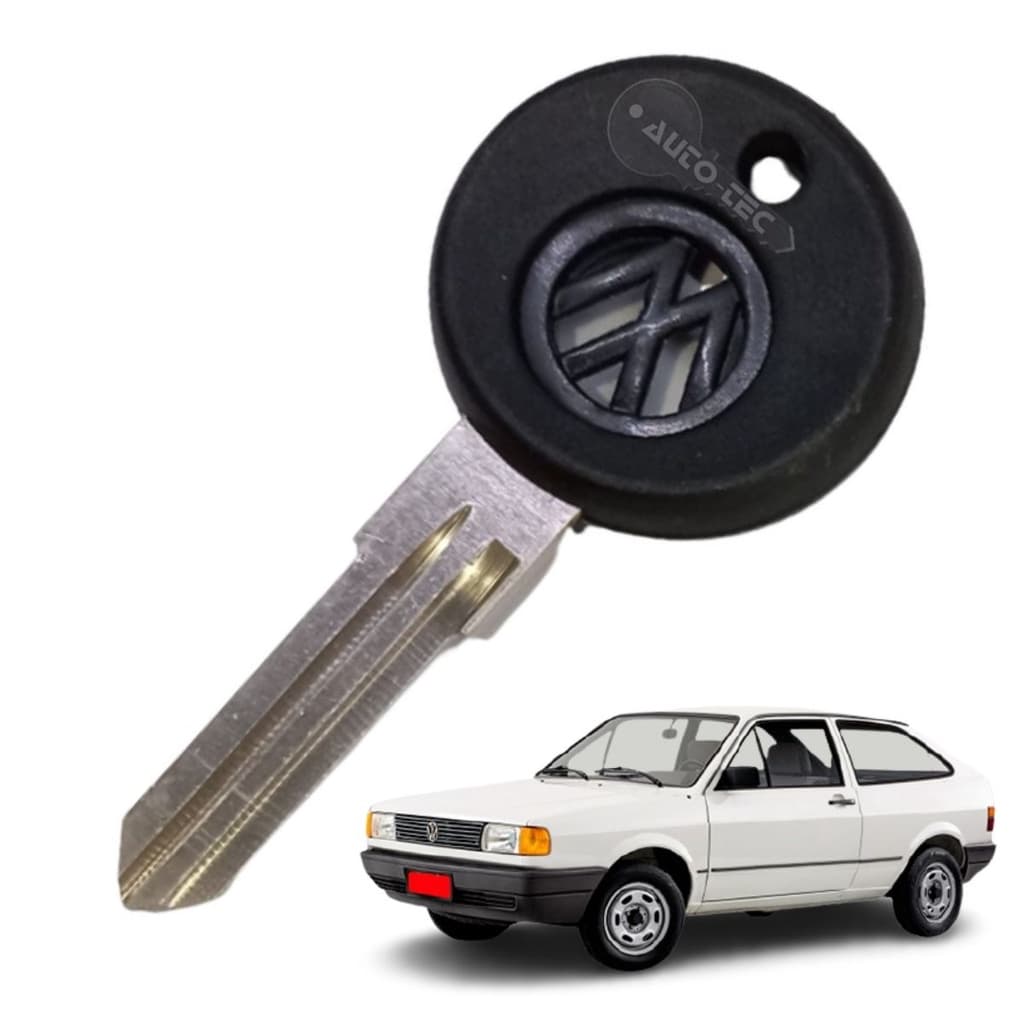 Chave Plástica / Pvc Para Volkswagen Gol Quadrado Com Cabeça Redonda