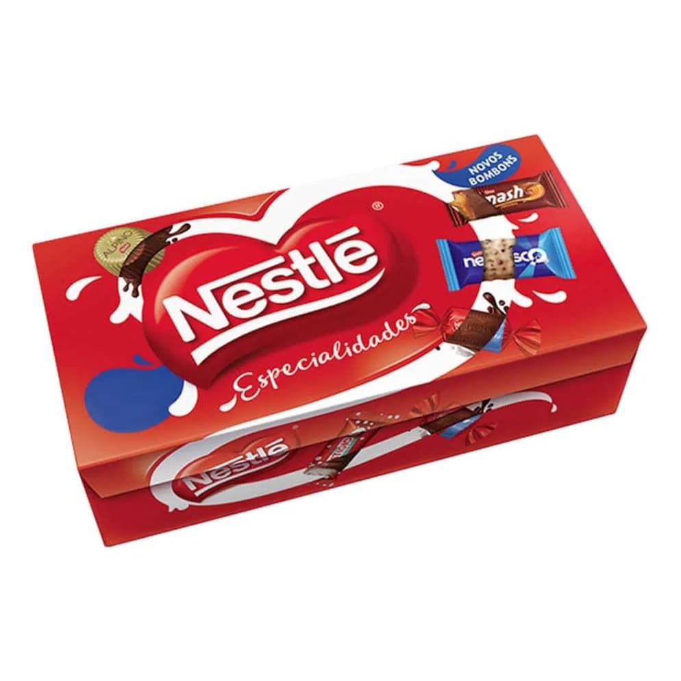 Bombom Especialidades Nestle Chocolate Sortido 251g Atacado