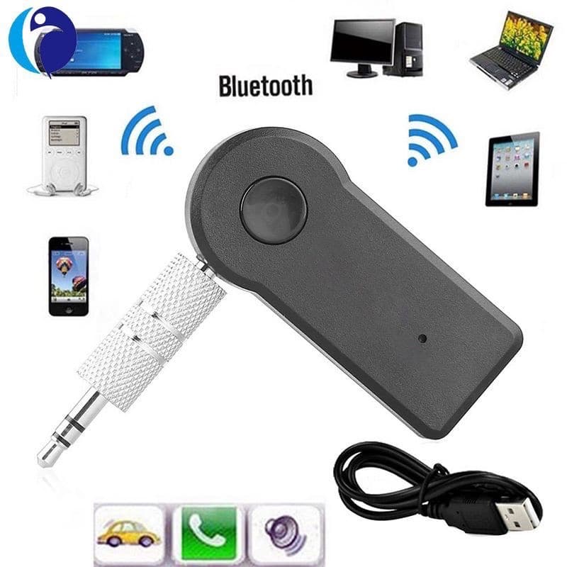 Handsfree Stereo 3.5 Blutooth 3.0 Wireless For Car Music Audio Bluetooth Receiver Adapter