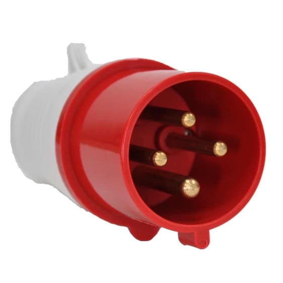PINO 3P+T JNG 380V 32A VERM     024