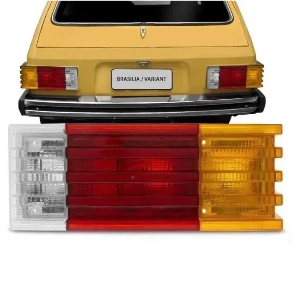 Lanterna Traseira Brasilia Variant 77 Tricolor Valor Unitário