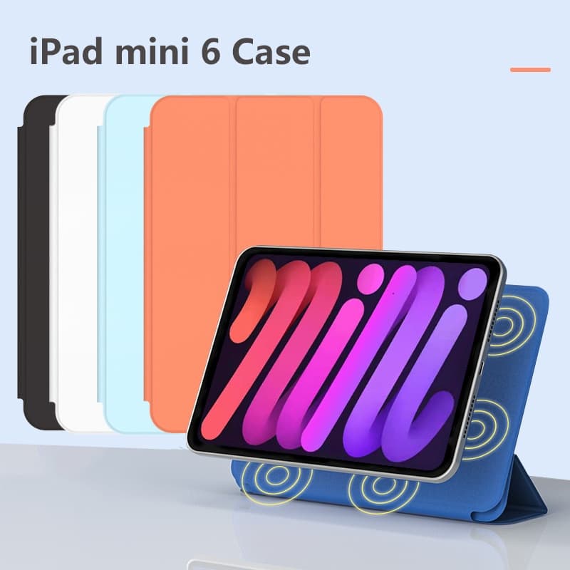 Capa Protetora Com Suporte Magnético Para Ipad Mini 6 2021