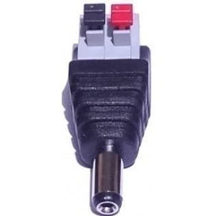 5 Peças - Adaptador P4 Dc 5,5mm X Borne Pressão  P/ Câmera