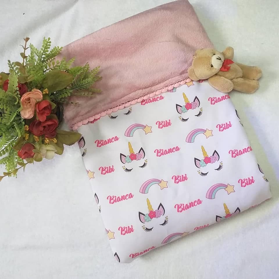 Manta Personalizada para Bebê