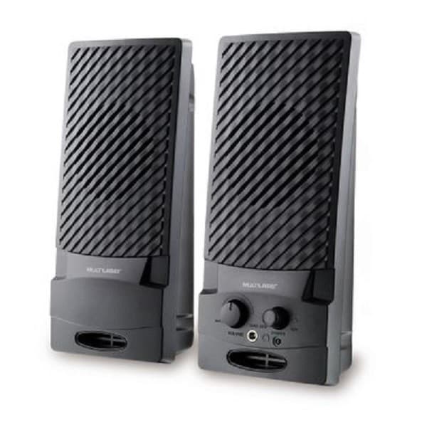 CAIXA DE SOM BASIC 1W RMS USB PRETO SP050 MULTILASER