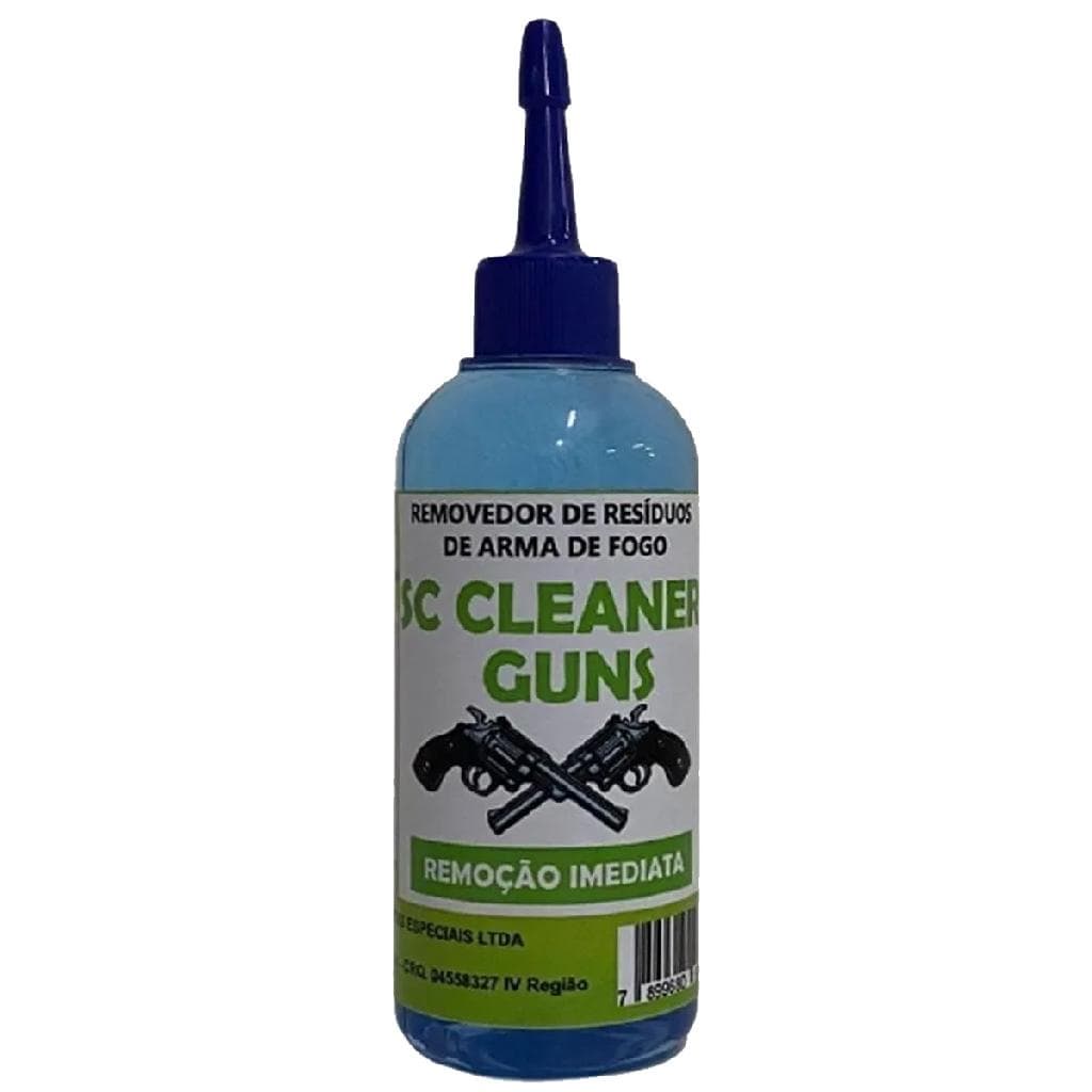 Sc Cleaner Remoção Residuos E Limpeza De Armas De Fogo 100ml