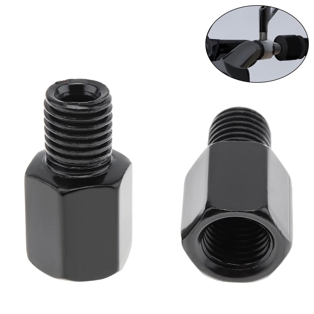 Adaptador De Rosca De 10mm A 10mm Para Espelho Retrovisor De Motocicleta