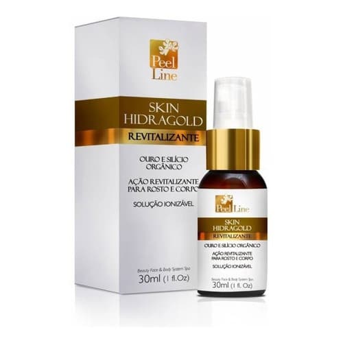 Skin Hidra Gold - Ouro E Silicio Organico 30g - Peel Line