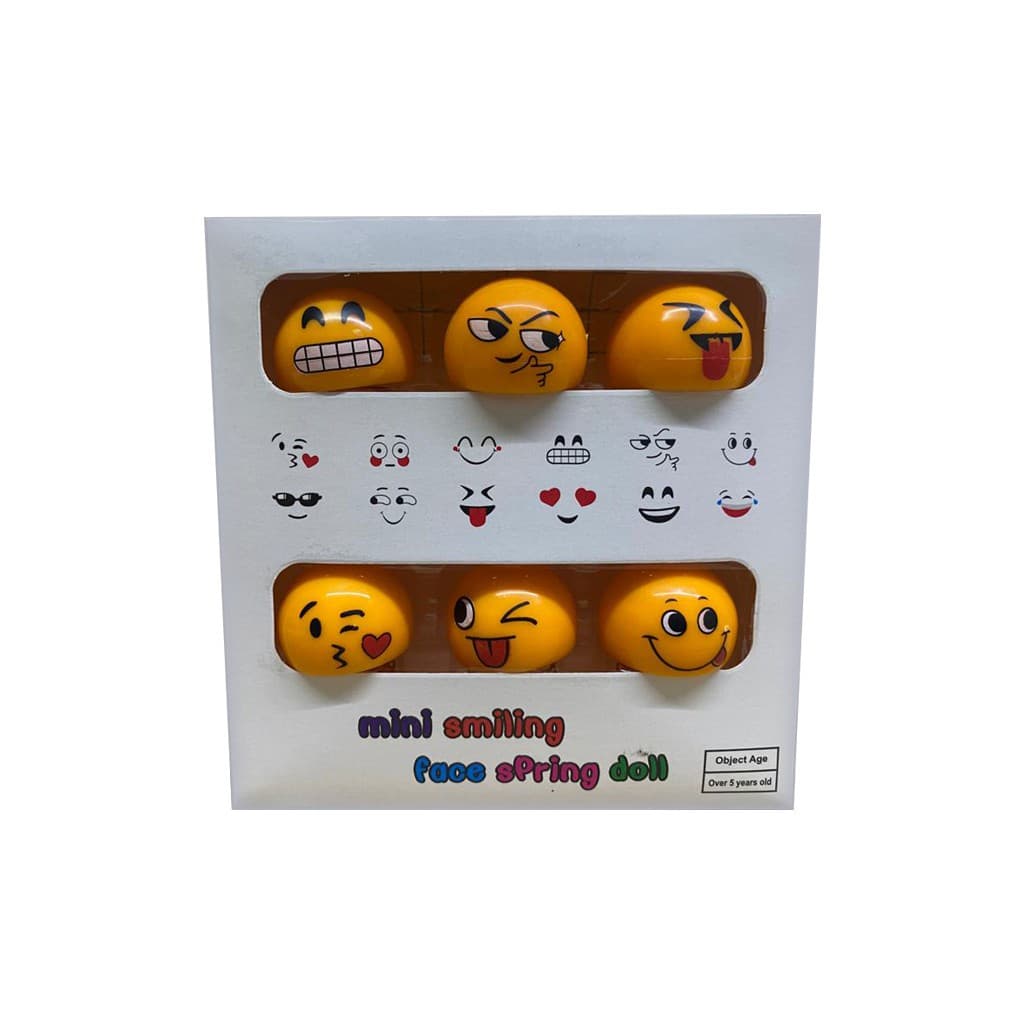 Emojis Memes Enfeite Painel De Carro De Mola Kit C/ 6 Peças
