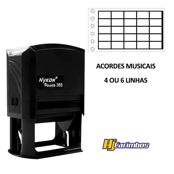 Carimbo automático para Acordes Musicais
