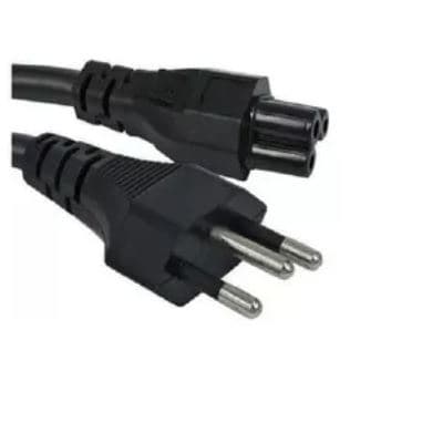 Cabo Força Energia Tripolar 3 Pinos Tipo Fonte Notebook Tv
