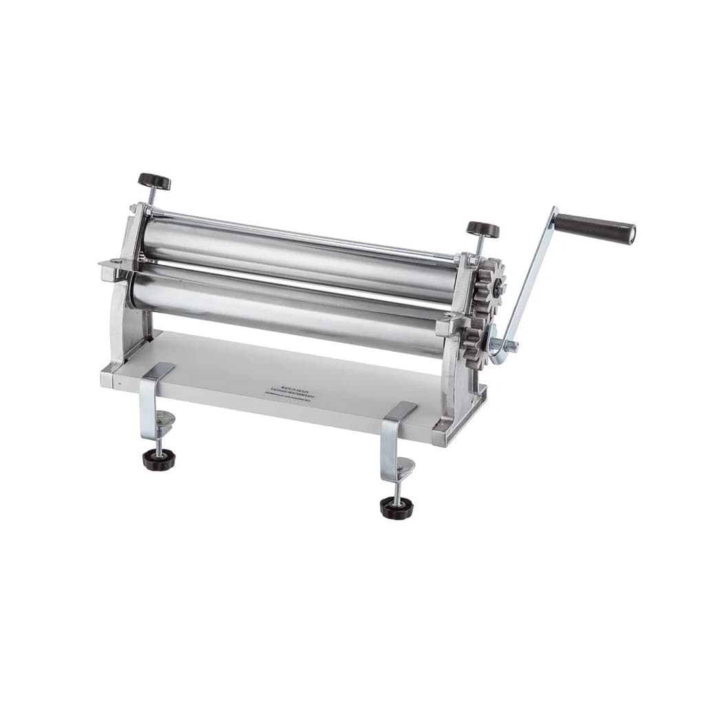 Cilindro de massas 45cm cromado e alumínio super resistente para pizza pão pastel mega doro