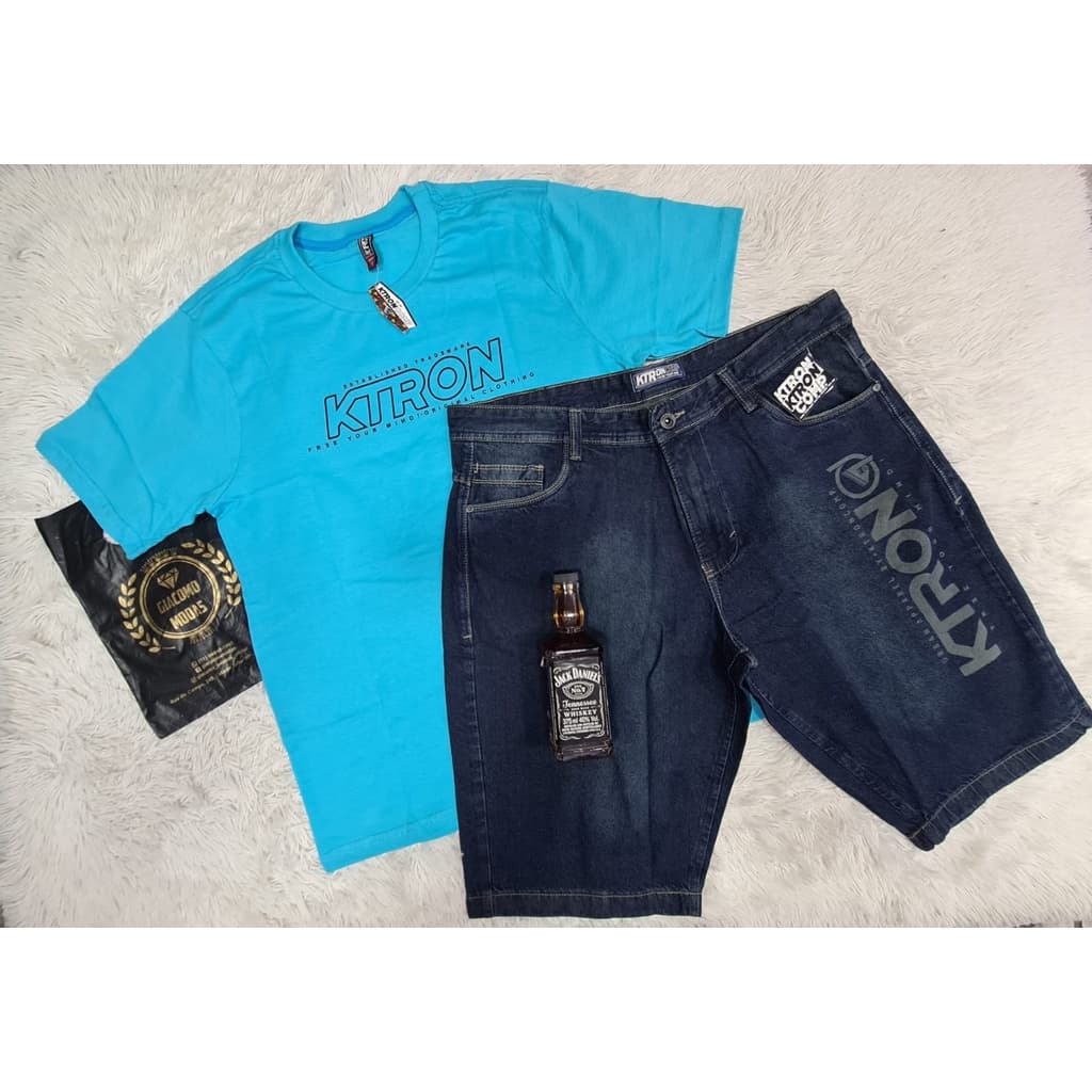 Kit Ktron Bermuda mais Camiseta