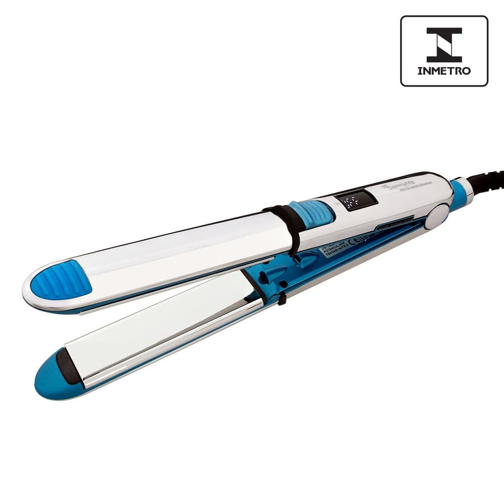 Chapinha Prancha Nano titanium PRO750 - 2 em 1 - BIVOLT - ORIGINAL
