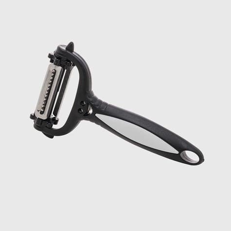 Descascador De Legumes 3em1 Aço Inox e Plastico 15cm -Lyor