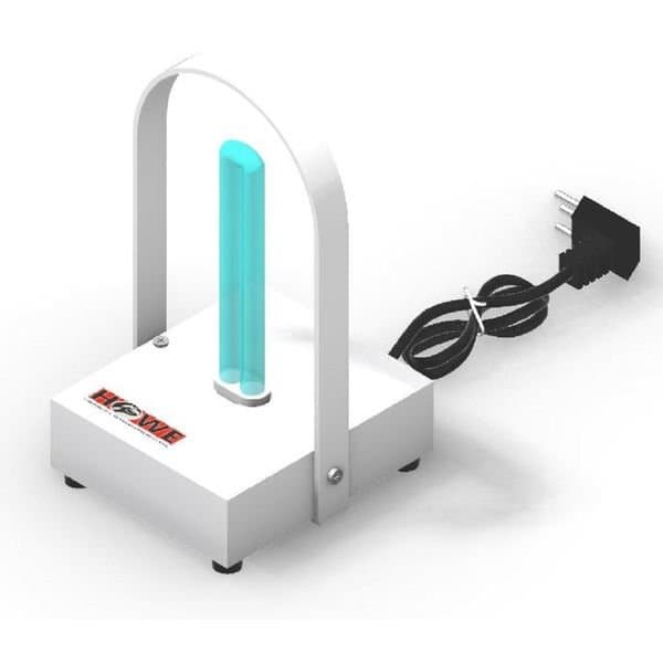 Luminária Germicida Para Esterilização Vírus Bactérias UV-C 254nm 1L - 13w - Portátil