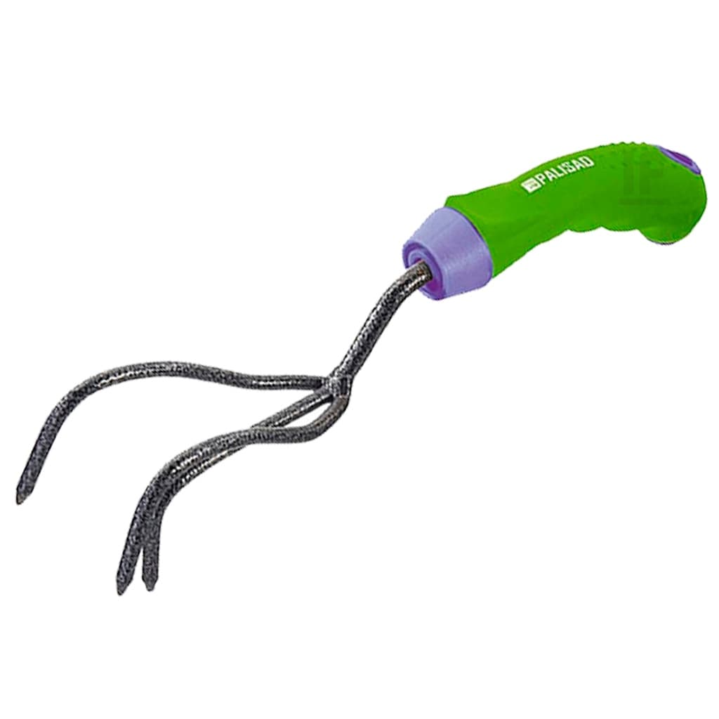 Rastelo Ancinho Manual 3 Dentes Para Horta Jardinagem