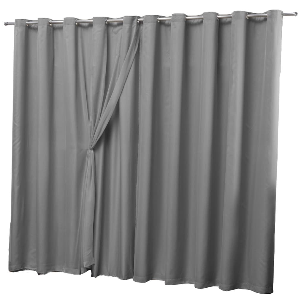 Cortina De Voil  2,80x1,80 Com Forro Microfibra Sala E Quarto