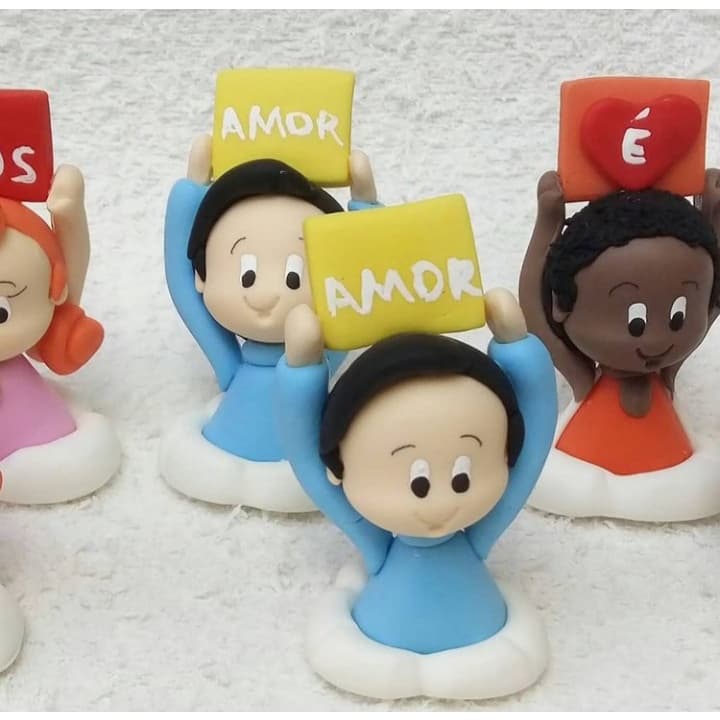lembrancinha Três Palavrinhas