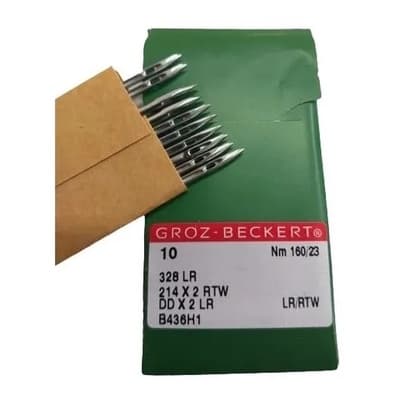 Agulha Groz-beckert 328 selaria DDx2 - caixa com 10 agulhas