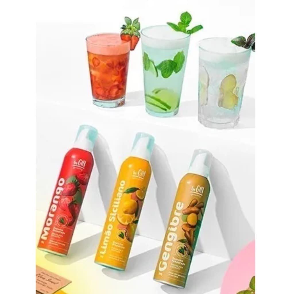 Espuma Bebidas E Drinks Moscow Mule Gin Caipirinha - Escolha entre 5 Sabores