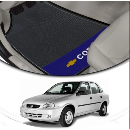 Jogo Tapete De Carro Corsa Ou Classic Automotivo Borracha
