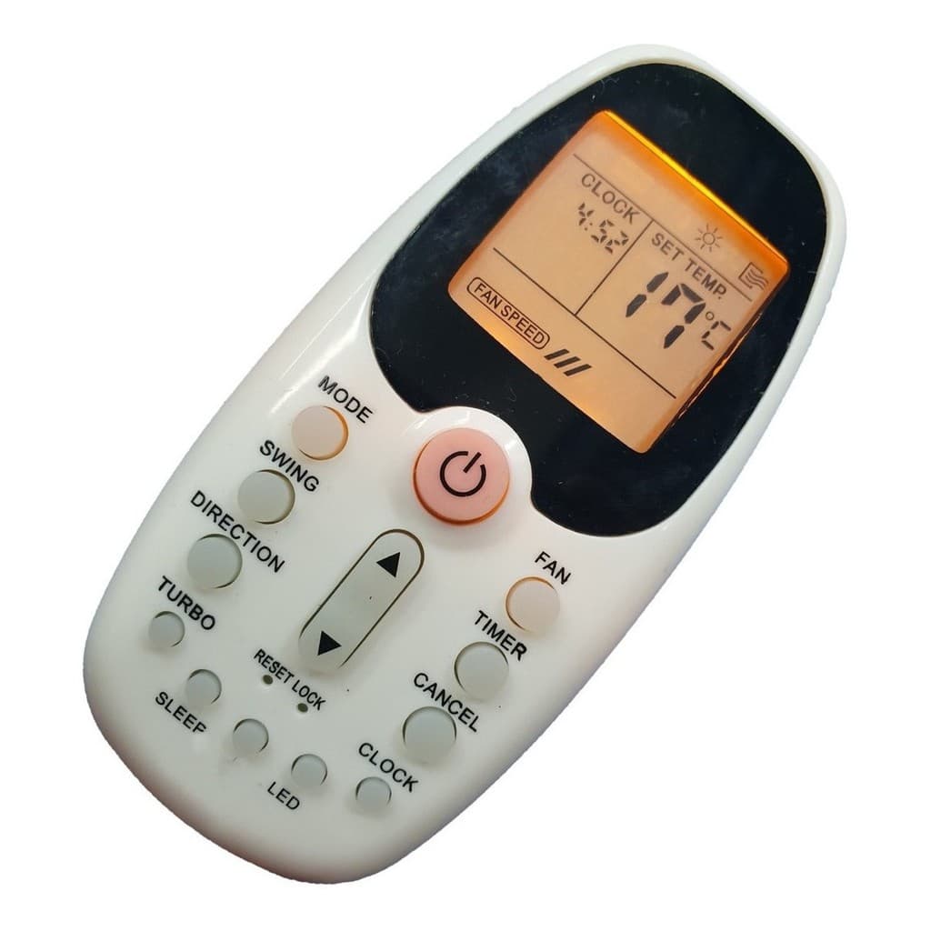 Controle Remoto de Ar Condicionado para Midea R06-bgce com luz