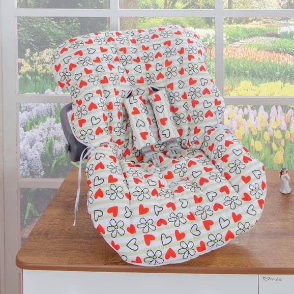 Capa Para Bebe Conforto Menina Joaninha