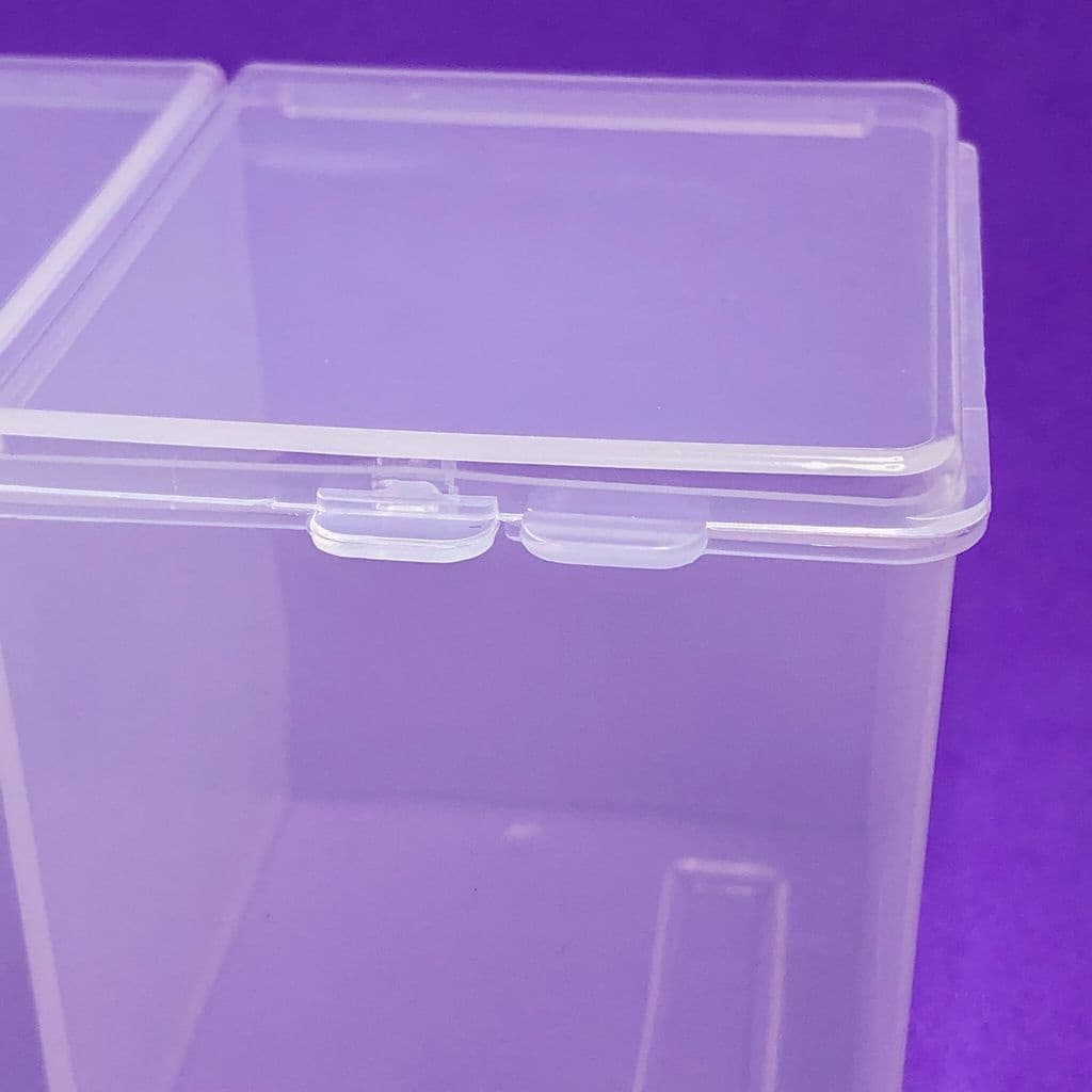 Porta Algodão Com 2 Divisórias Para Manicure E Unhas