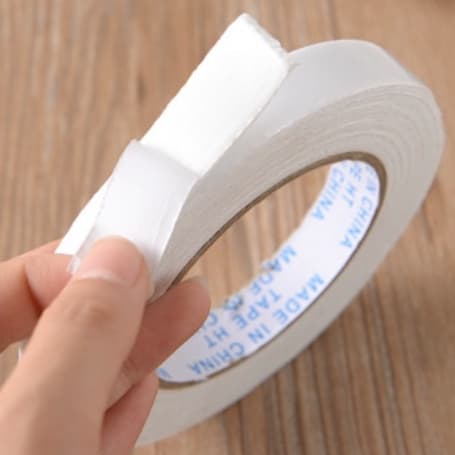 Fita Dupla Face Espuma Banana 17mm X 3m Fixação Forte