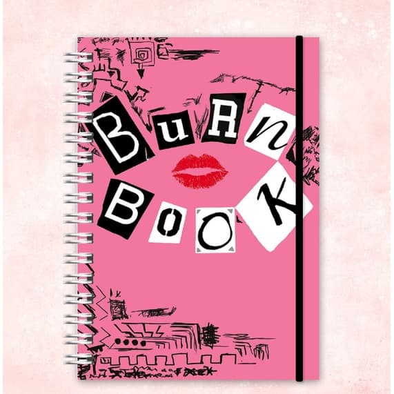 Planner 2025 Burn Book - Meninas Malvadas