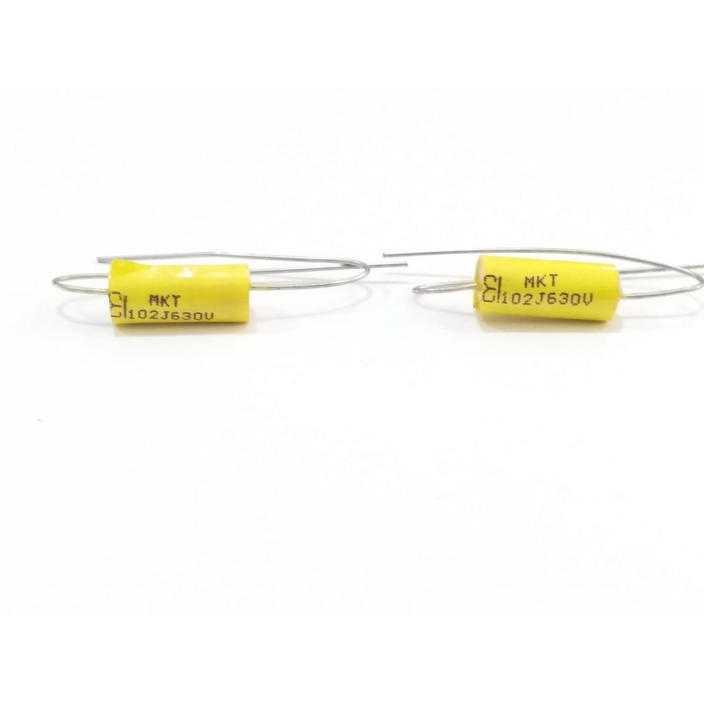 02 Capacitor Poliester 102 10nf 630v Tom De Guitarra Mkt
