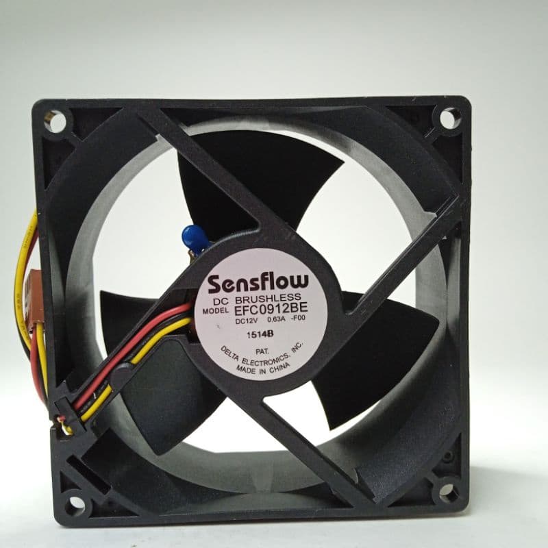 VENTILADOR COOLER FAN VENTOINHA 90X90X38 12V 0.63A ALTA POTÊNCIA