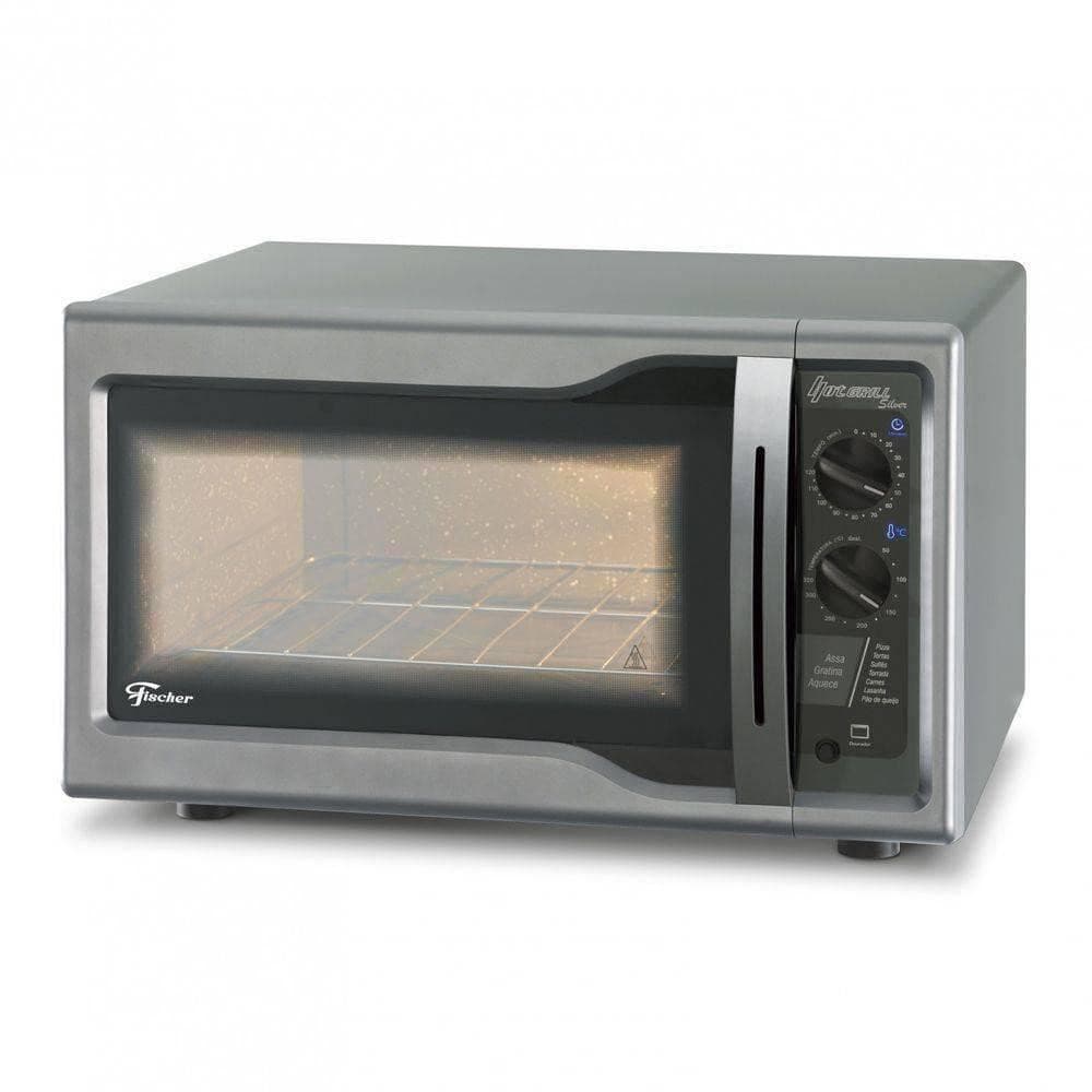 Forno Elétrico Fischer Hot Grill Silver Bancada 44L 220V