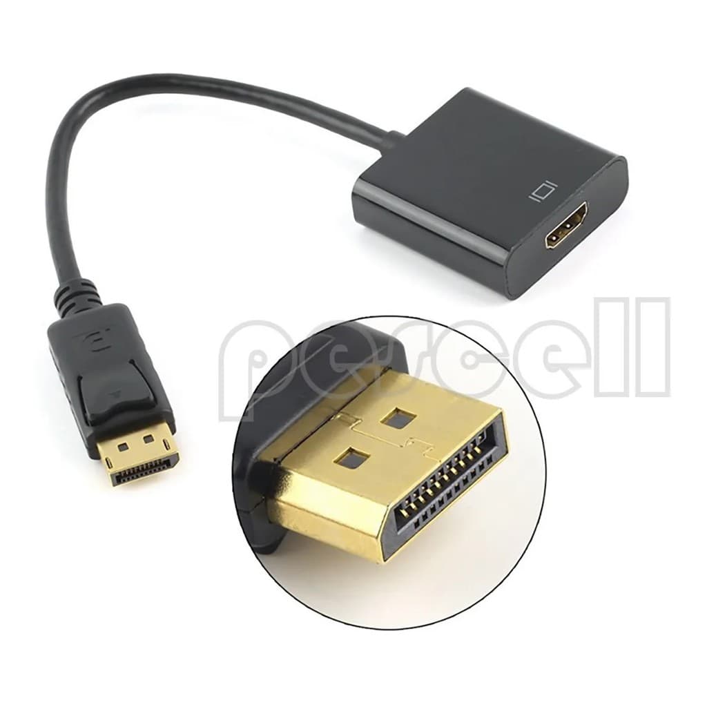 Cabo Adaptador Conversor Display Port Para Hdmi