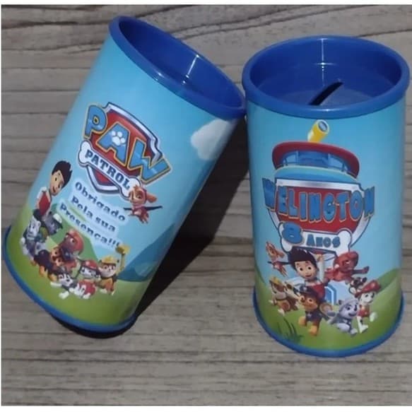20 Cofrinhos Personalizados Todos os Temas