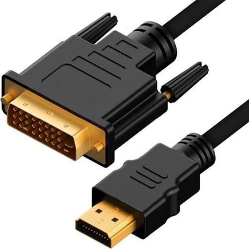 Cabo Adaptador Dvi-d X Hdmi - Dual Link - 1.50m C/ Filtro Nf