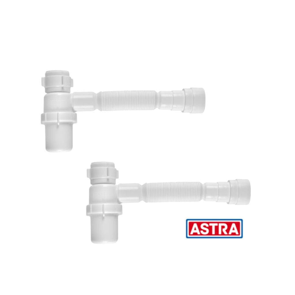 Sifão Sanfonado Universal Copo Astra C/2 unid