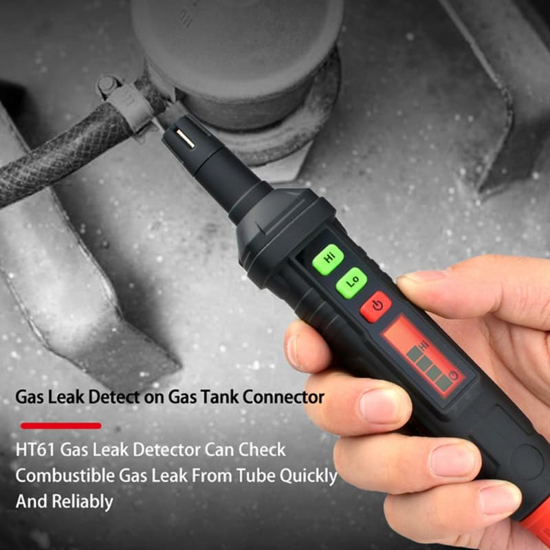 Executar Detector Gás Digital Portátil Testador Natural Medidor